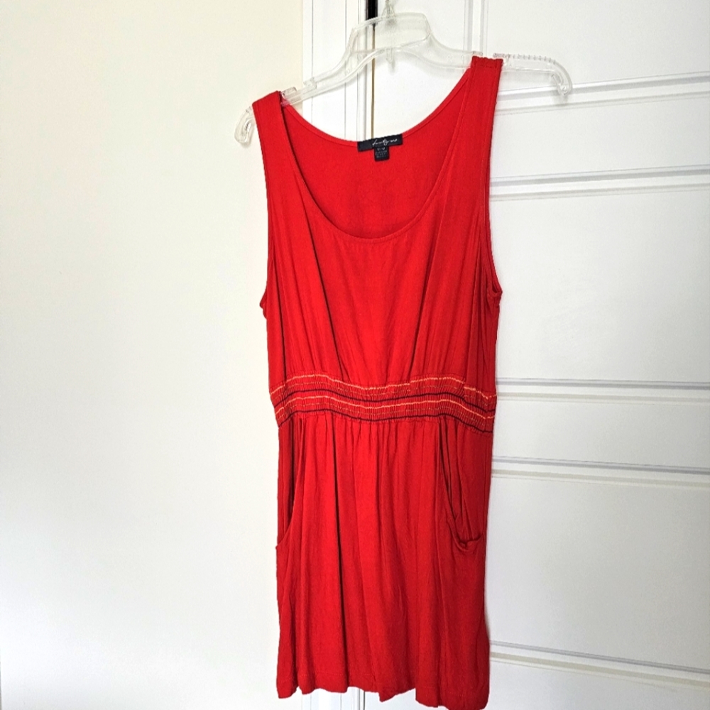 Forever 21 red tank dress